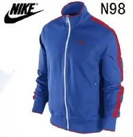 nike veste zippee n98a-coupe-blue red